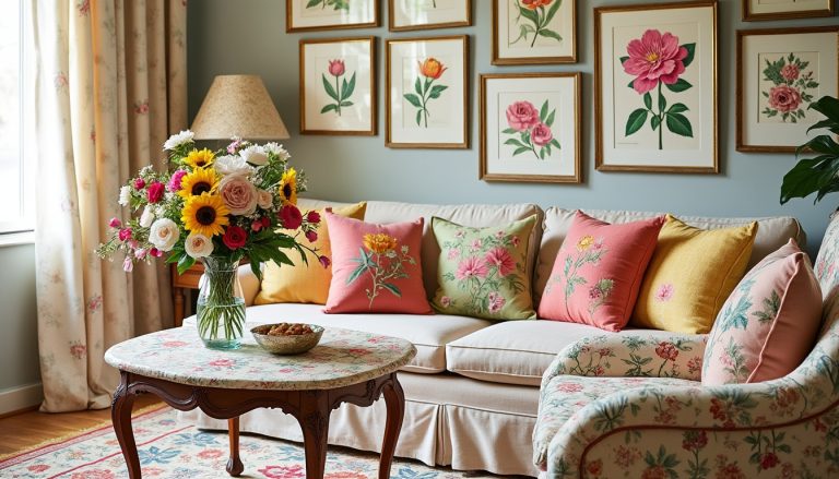 découvrez comment intégrer des imprimés floraux dans votre décoration avec style grâce à nos astuces pratiques. apportez une touche de fraîcheur et de couleur à votre intérieur tout en créant une ambiance harmonieuse et accueillante.