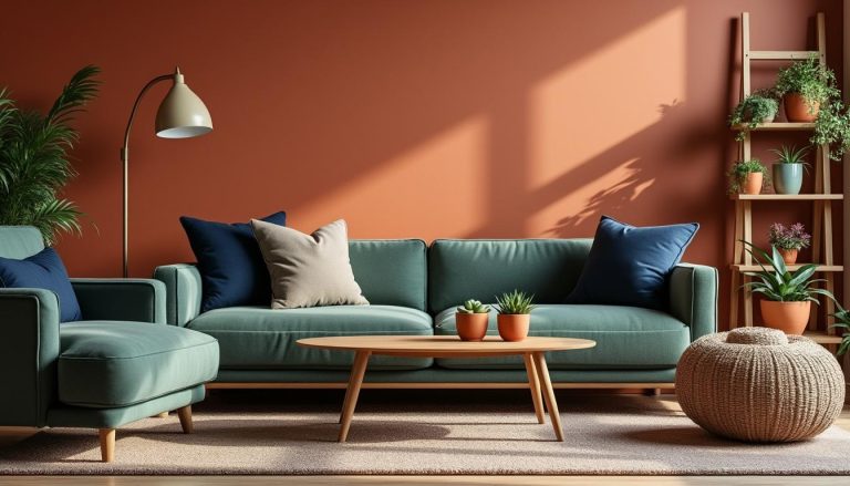 découvrez comment associer les teintes terracotta, sauge et bleu nuit pour créer une ambiance chaleureuse et accueillante dans votre intérieur. inspirez-vous de ces palettes de couleurs harmonieuses pour transformer votre espace en un véritable cocon de confort.