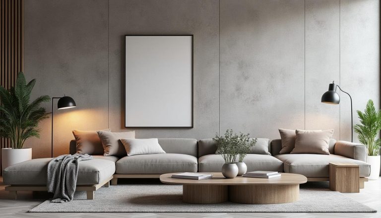 apportez une touche moderne à votre décoration grâce à la peinture effet béton ciré. créez une ambiance urbaine et élégante dans votre intérieur facilement et avec style.