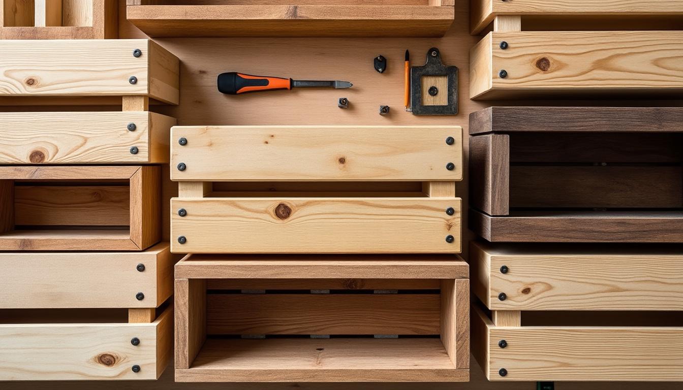 découvrez comment fabriquer une étagère murale originale et pratique avec des caisses en bois. suivez notre guide étape par étape pour créer facilement un rangement décoratif et personnalisé chez vous.