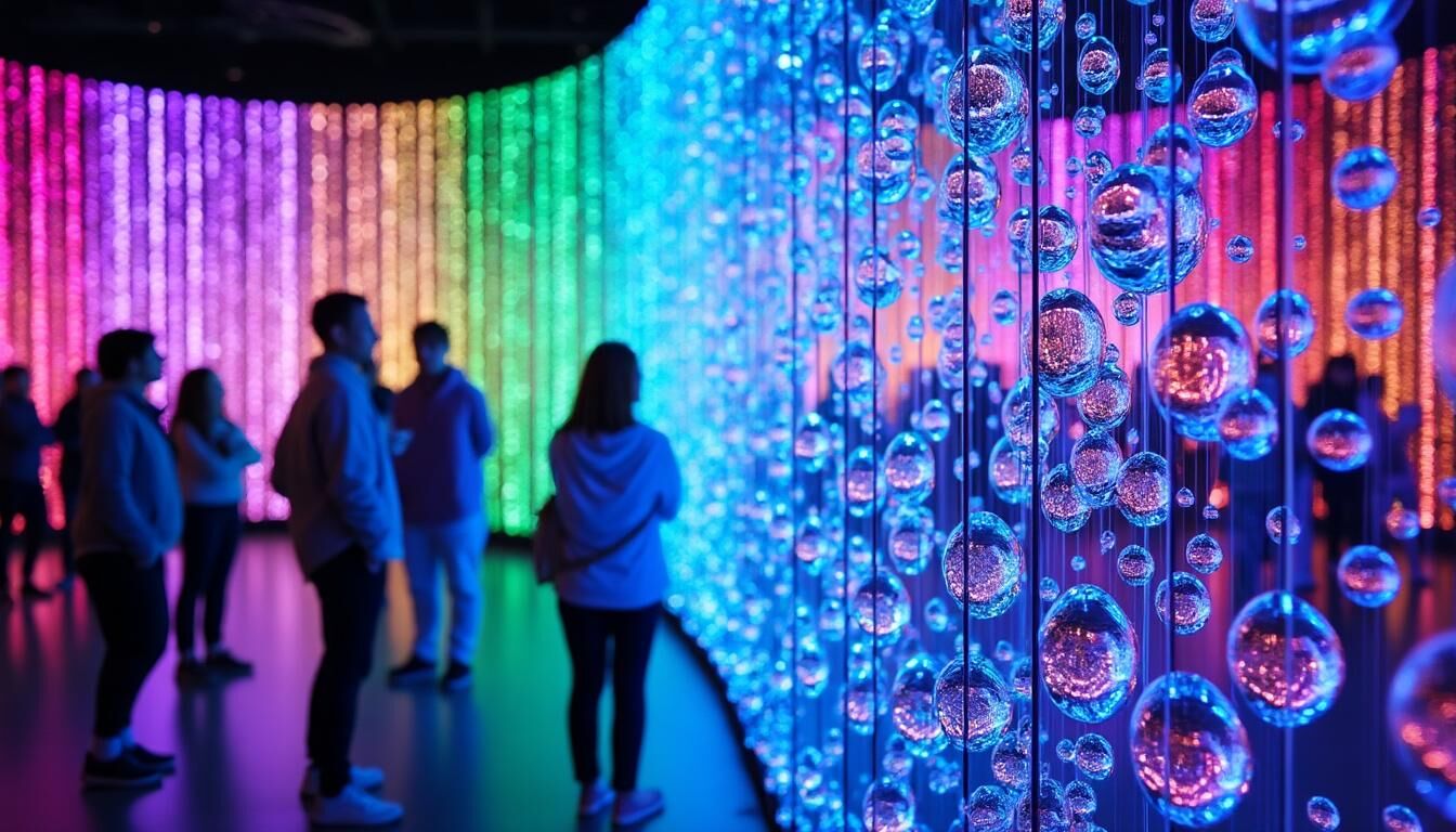 Découvrez comment intégrer une touche moderne et relaxante à votre intérieur grâce à la décoration futuriste avec des murs de bulles d'eau. Inspirez-vous d'idées uniques pour créer une ambiance sophistiquée et apaisante chez vous.