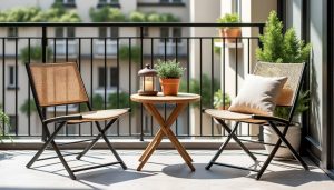 découvrez comment le mobilier pliant peut transformer votre balcon en un espace élégant et fonctionnel, parfait pour optimiser chaque centimètre avec style et praticité.