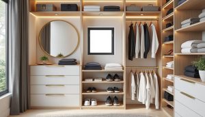 découvrez des astuces ingénieuses pour aménager un mini dressing et optimiser votre espace de rangement avec style et fonctionnalité.