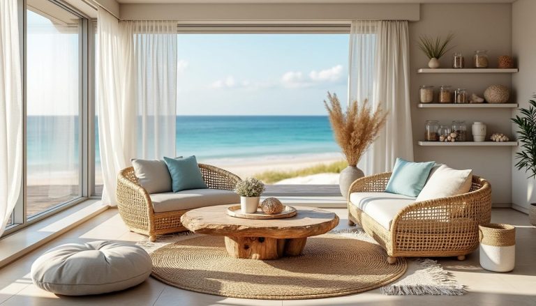 découvrez comment recréer une ambiance apaisante et sereine du bord de mer chez vous grâce à des astuces déco simples et naturelles.