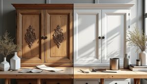 découvrez une méthode facile et efficace pour transformer un meuble ancien en une pièce moderne et stylée, alliant charme vintage et design contemporain.