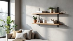 apprenez à concevoir facilement une étagère murale moderne et tendance en moins d'une heure grâce à notre guide étape par étape.