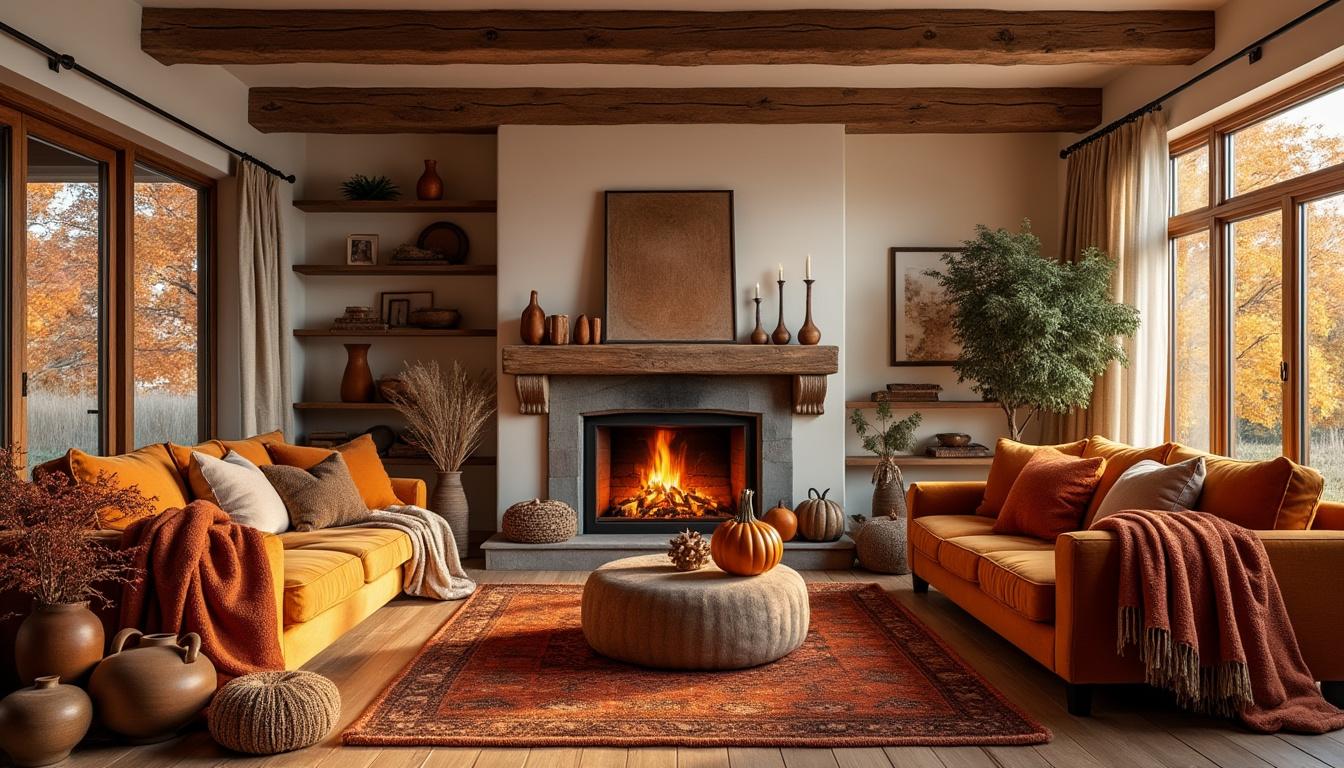 découvrez des idées simples et chaleureuses pour créer une ambiance cosy d'automne et sublimer votre intérieur avec convivialité et douceur.