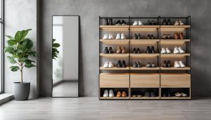 découvrez nos conseils pour aménager un rangement chaussures alliant praticité et design, idéal pour sublimer votre intérieur moderne.