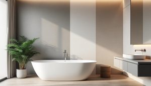 découvrez nos panneaux muraux alliant élégance et modernité pour transformer et sublimer votre salle de bain avec style et simplicité.