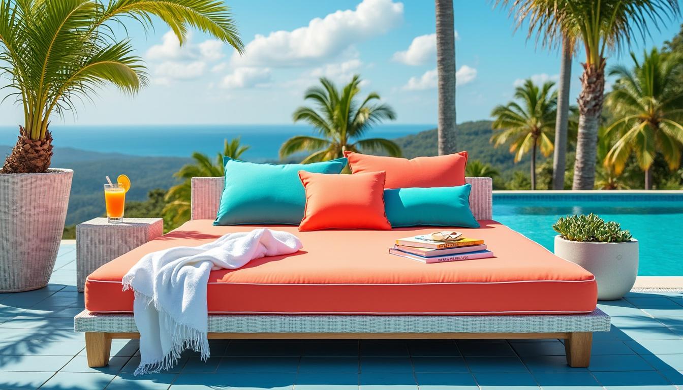 découvrez nos conseils pour choisir le matelas de bain de soleil parfait, alliant confort, qualité et durabilité, pour profiter de vos moments de détente en plein air.