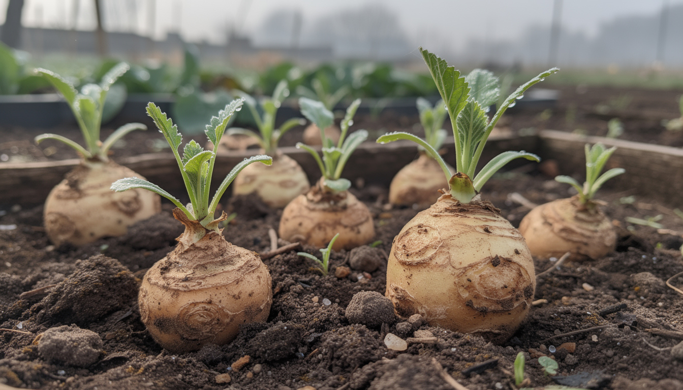 en mars, apprenez à cultiver facilement ce tubercule souvent délaissé pour profiter d'une récolte abondante en hiver dans votre potager.
