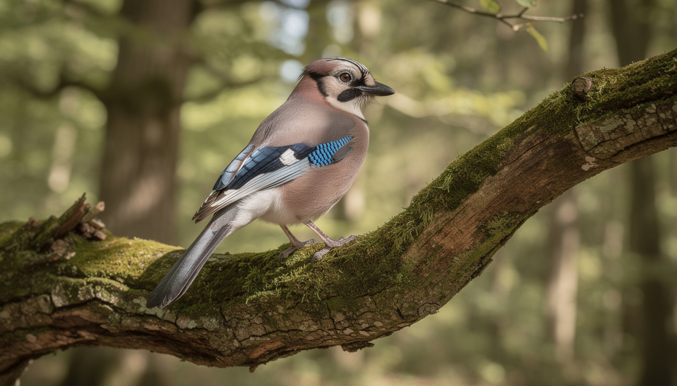 découvrez le geai des chênes, un oiseau éclatant aux couleurs vives, bavard et gourmand, qui joue un rôle essentiel en tant que vigilant gardien des bois.