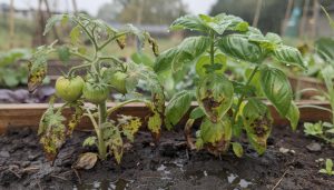 découvrez comment une pluie de mai peut transformer un duo parfait du potager en une catastrophe de mildiou, et apprenez à protéger vos cultures efficacement.