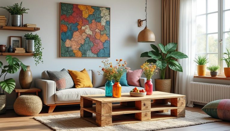 découvrez des astuces créatives pour transformer votre intérieur en utilisant des matériaux recyclés. décorez de manière écologique et originale tout en valorisant le recyclage.