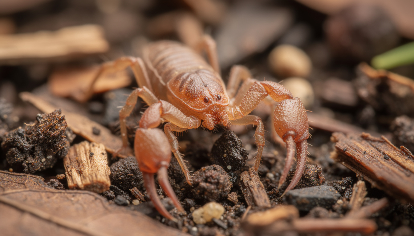 découvrez le pseudoscorpion, un petit héros discret qui joue un rôle essentiel dans votre jardin et compost en aidant à contrôler les nuisibles naturellement.
