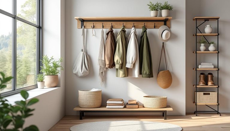 découvrez comment sublimer et organiser votre espace intérieur avec élégance grâce à nos porte-manteaux pratiques et astuces de rangement efficaces.