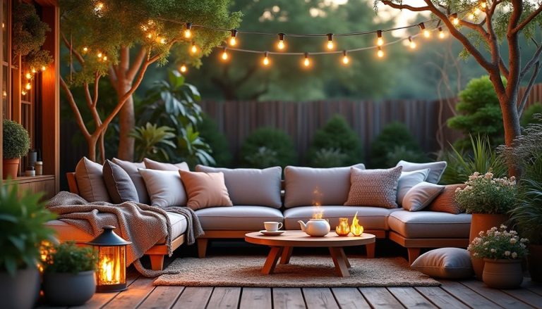 découvrez comment aménager un espace extérieur cosy et agréable pour profiter de moments de détente chez vous en toute sérénité.