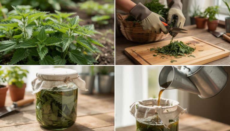 découvrez comment préparer un purin d'ortie efficace chez vous grâce à notre guide pratique étape par étape pour un jardinage naturel et écologique.