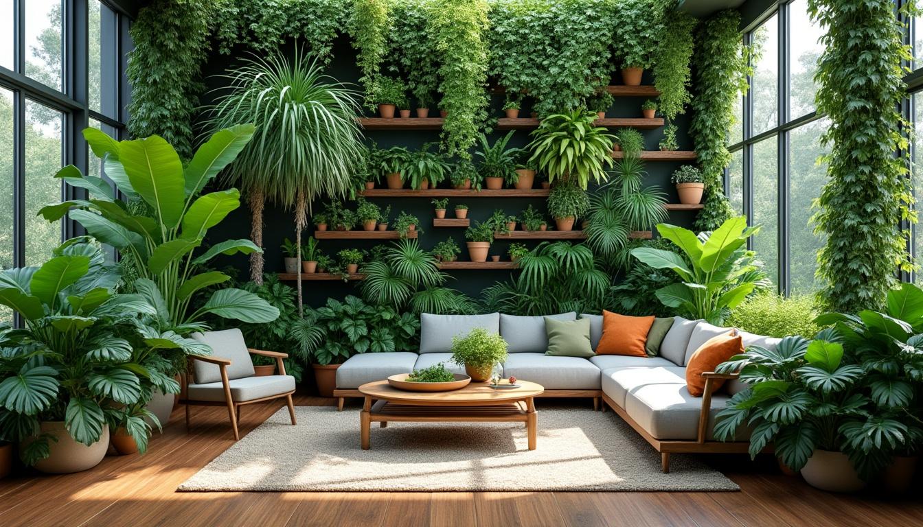 transformez votre salon en un havre de paix verdoyant avec notre guide pour créer une jungle urbaine enchanteuse et apaisante chez vous.