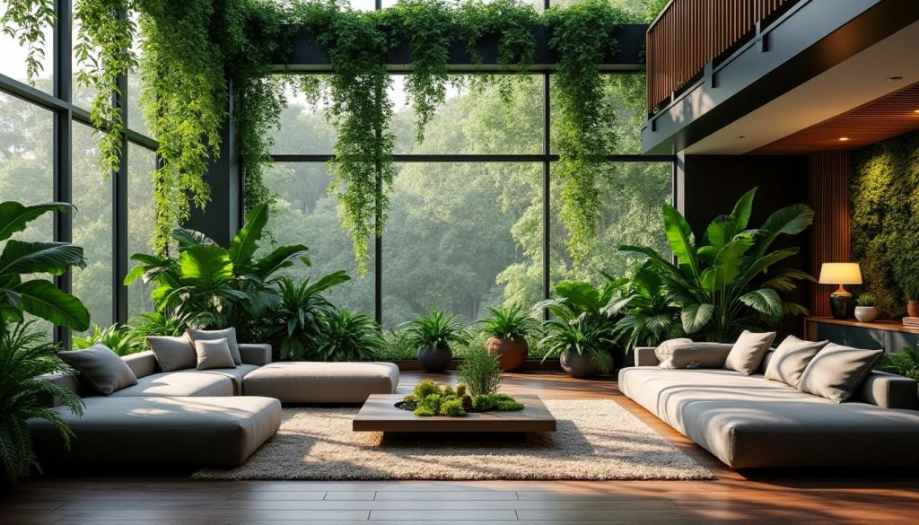 transformez votre salon en une oasis de verdure avec notre guide pour créer un espace jungle urbaine enchanteur, alliant nature et détente au cœur de votre intérieur.