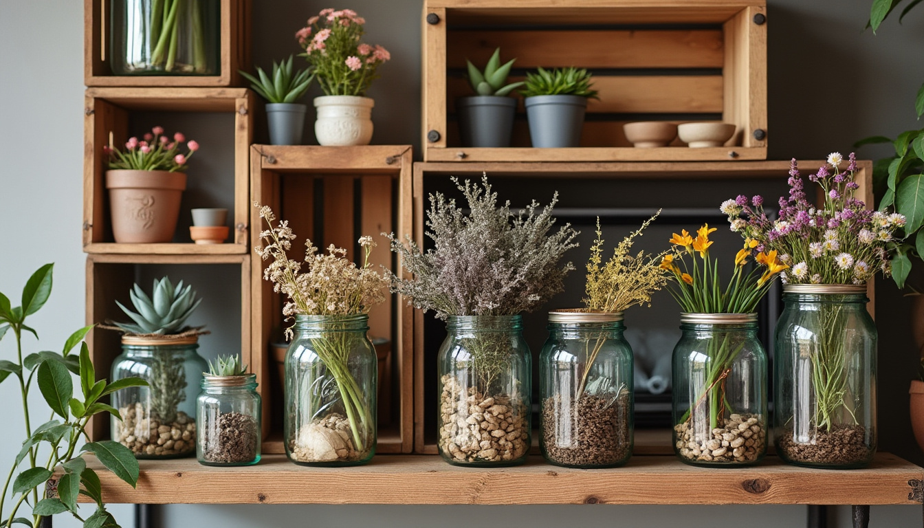 découvrez des astuces simples et créatives pour recycler vos objets et créer une décoration unique, écologique et pleine de charme.