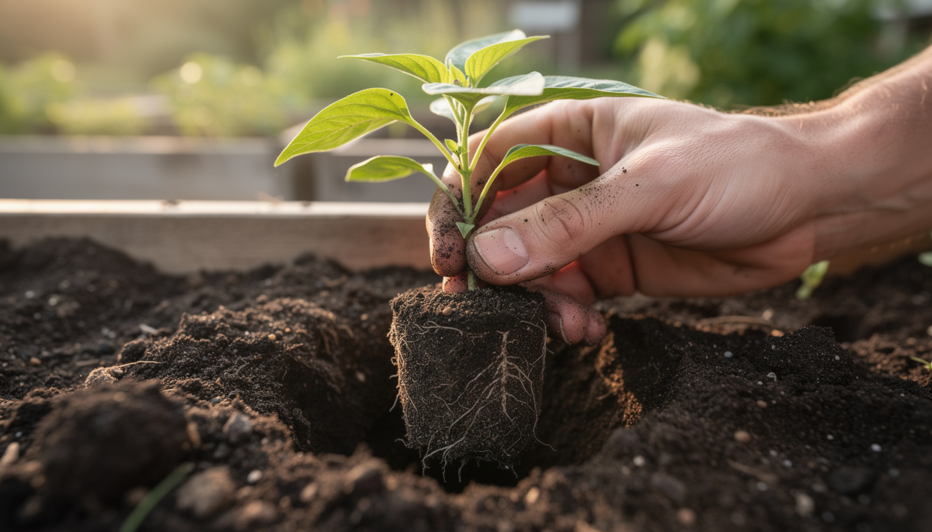 découvrez notre guide pratique pour repiquer et cultiver avec succès le poivron dans votre potager, avec des astuces simples pour un jardinage réussi.