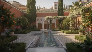 découvrez l'art des jardins marocains, un voyage enrichissant mêlant héritage andalou et oasis de verdure au cœur des villes, symboles de beauté et de sérénité en milieu urbain.