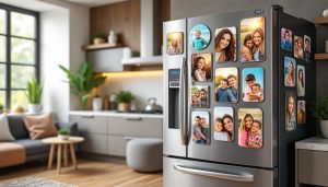 découvrez nos magnets photo personnalisés, l'accessoire déco unique qui ajoute une touche personnelle et originale à votre intérieur. créez des souvenirs magnifiquement mis en valeur.