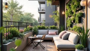découvrez des astuces pratiques pour optimiser un balcon étroit, gagner de l'espace et le décorer avec élégance. transformez votre petit balcon en un coin cosy et stylé.