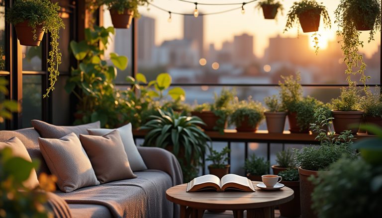 découvrez nos astuces pour transformer votre balcon urbain en un espace cocooning et paisible, idéal pour se détendre et profiter de moments de tranquillité en plein cœur de la ville.