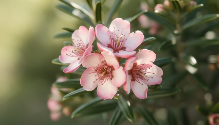 découvrez la fleur de cire de geraldton, également connue sous le nom de chamelaucium uncinatum ou wax flower, une plante australienne aux fleurs délicates et durables, idéale pour la décoration et les bouquets.
