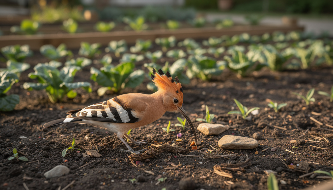 découvrez comment la huppe fasciée protège et enrichit naturellement le sol de votre potager, en favorisant un jardin sain et productif.