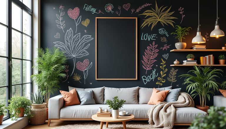 découvrez nos astuces et idées déco originales pour sublimer votre intérieur avec une peinture tableau noir, pratique et esthétique.