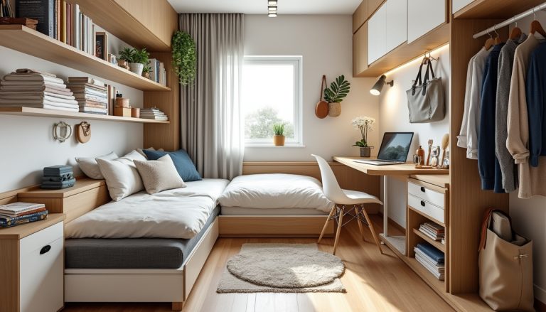 découvrez nos astuces de rangement indispensables pour optimiser chaque centimètre dans les petits espaces et profitez d'un intérieur organisé et fonctionnel.