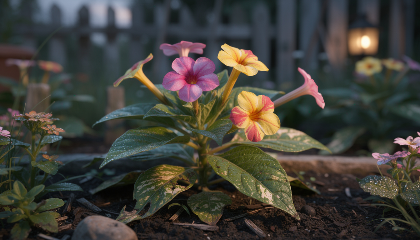 explorez les secrets fascinants de la belle de nuit (mirabilis jalapa), une plante étonnante aux fleurs multicolores qui s'épanouissent au crépuscule. découvrez ses caractéristiques, ses bienfaits et ses conseils de culture.