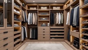 découvrez nos astuces ingénieuses pour un dressing sur mesure et optimisez votre rangement de manière parfaite et personnalisée.