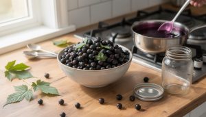 découvrez notre recette rapide pour préparer une délicieuse gelée de cassis en seulement 3 minutes, parfaite pour savourer le goût fruité et intense du cassis chez vous.