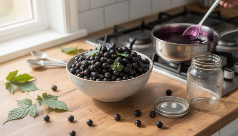 découvrez notre recette rapide pour préparer une délicieuse gelée de cassis en seulement 3 minutes, parfaite pour savourer le goût fruité et intense du cassis chez vous.