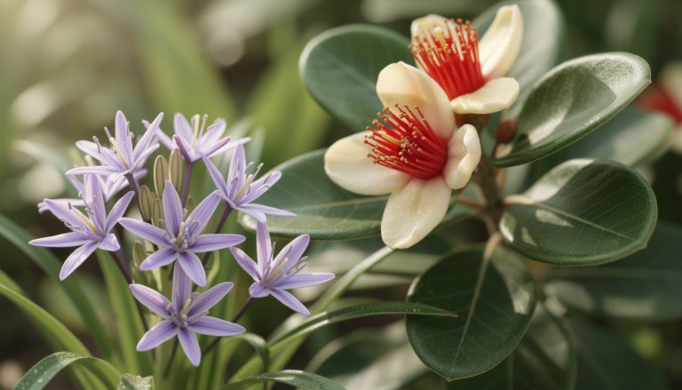 découvrez tulbaghia et feijoa, des fleurs comestibles surprenantes aux saveurs uniques, parfaites pour sublimer vos plats avec originalité et gourmandise.