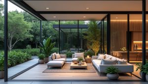 découvrez des idées inspirantes et des astuces pratiques pour aménager une véranda contemporaine à la fois élégante et fonctionnelle. transformez votre espace extérieur en un lieu moderne et chaleureux.