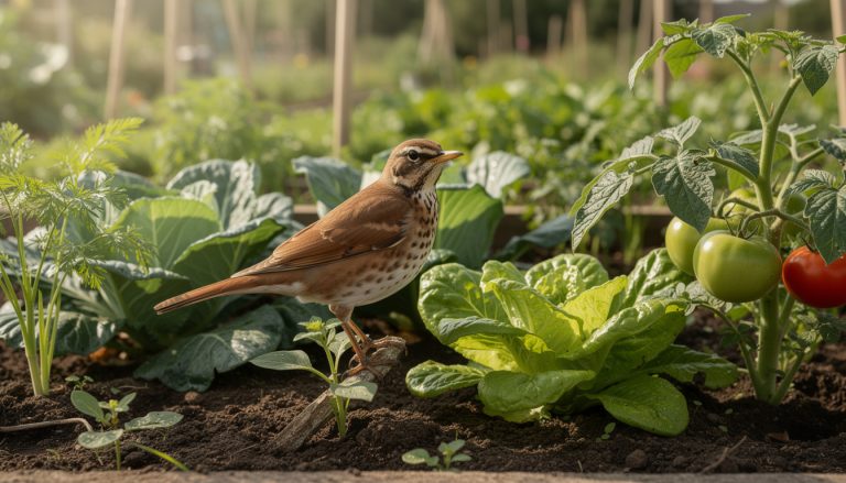 découvrez comment la grive musicienne, un allié discret, protège naturellement votre potager en éliminant les escargots pour un jardin sain et productif.