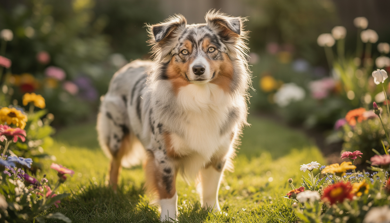 découvrez le berger américain miniature, un chien compact alliant énergie débordante et intelligence remarquable, idéal pour les familles actives et les amateurs de chiens dynamiques.