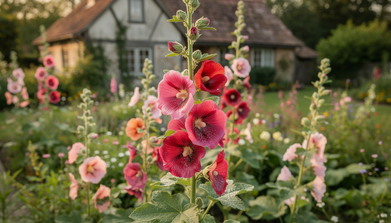 explorez la rose trémière (alcea rosea), une plante magnifique aux fleurs colorées. découvrez ses astuces de culture, ses bienfaits et son charme unique pour votre jardin.